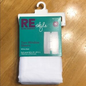 REstyle Window Sheers